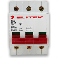 Elitek Disjuntor Ed33.3P 32A Curva C 3Ka