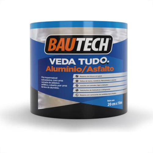 Bautech Fita Adesiva Multuso  20Cmx10M