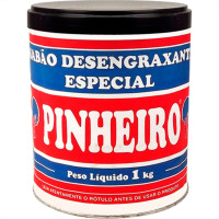 Pinheiro Pasta Desengraxante  1 Kg - Kit C/12 Pc