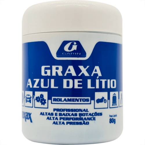 Garin Graxa Azul Multiuso Rolam.Pote 80G