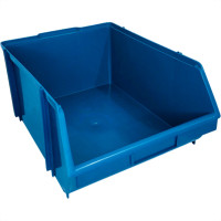 Caixaplast Gaveteiro P/Prateleira Azul 08 - Kit C/12 Pc