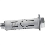 Ancora Chumbador. Fixador Nylon Cbn C 5/16X21/4 C/Par - Kit C/25 Pc