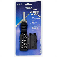 Western Jg Chave Fenda C/18 Pontas Recambia