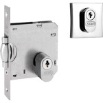 Stam Fechadura  Pivot.Quad.Crom 1005