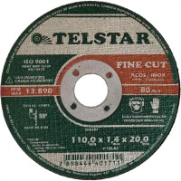 Telstar Disco Tels.Inox/Ferro 110 X 20Mm - Kit C/5 Pc