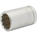 Brasfort (Waft) Soquete Estriado Waft Cromo Vanadio Curto 1/2 X 27