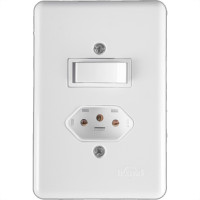 Ilumi Conj  Br.1 Int+1Tomada(s) 10A -20200