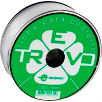 Equipesca Linha P/Ped.Trevo Ny.Br.100Mt - Kit C/10 Pc