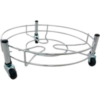 M.S.Ganchos Suporte P/Botijao Reforca.C/Rod.Ms M.S.Ganchos Suporte P/Botijao Reforca.C/Rod.Ms