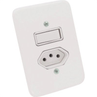 Radial Conj  Pollar 1 Int+1 Tomada(s) 20A