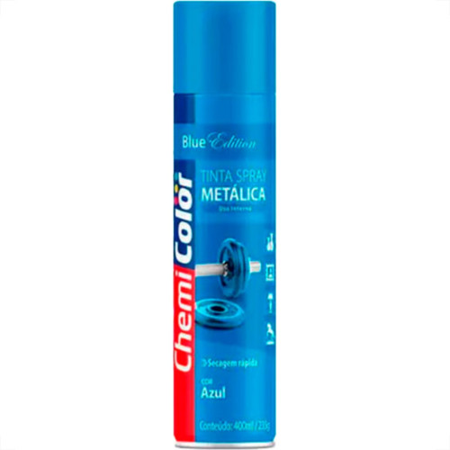 Chemicolor Spray Chemic.Metalico Azul  400Ml