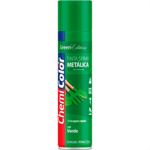 Chemicolor Spray Chemic.Metalico Verde  400Ml