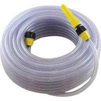 Manluplast Mangueira Jd.Malha Trançada Manlup Cristal 20Mt