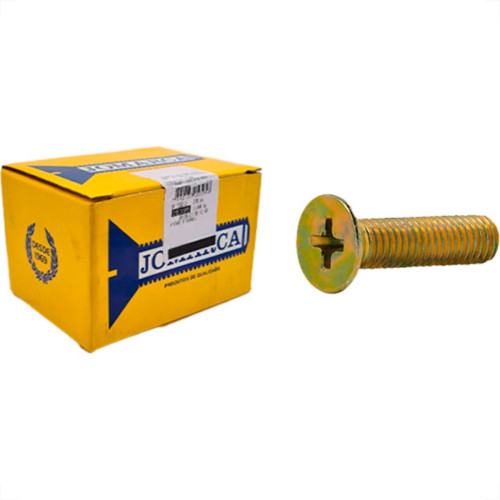 Jomarca Parafuso Metrico Jmc Chata Phillips 3,0X16 - Kit C/5 Centos Jomarca Parafuso Metrico Jmc Chata Phillips 3,0X16 - Kit C/5 Centos