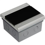 Rubi-Biki Centrinho Pvc 03Ul/04Din T.Preta