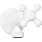 Viqua Registro Maquina Lavar Pvc Maruja Branca