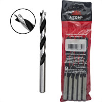 Hansa Tecnica Broca Aco Carbono 3 Ponta Htom 09Mm - Kit C/5 Pc
