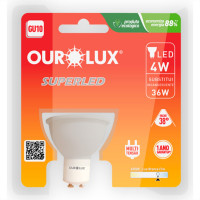 Ourolux Lamp Led Gu10 04W 2700K