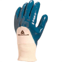 Pro Safety Luva Malha Emb.Saf.Nit/Parc.Az T-10