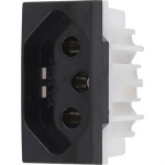 Alumbra Fora De Linha Modulo In.Pro Black T.2P+T 20A-510