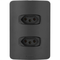 Alumbra Fora De Linha Conj Gracia Pr 2 T.2P+T 10A-682
