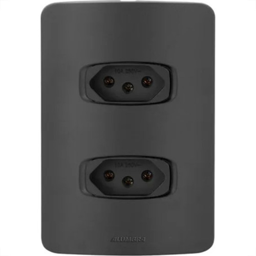 Alumbra Fora De Linha Conj Gracia Pr 2 T.2P+T 10A-682