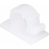 Sforplast Eletrica Clip Adesivo Sfor 13Mm Branco C/4