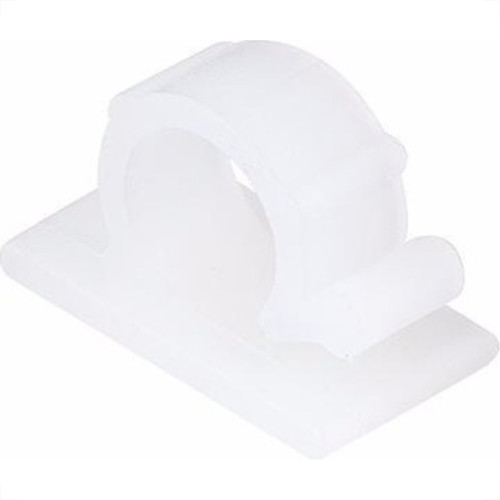 Sforplast Eletrica Clip Adesivo Sfor 13Mm Branco C/4