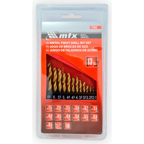 Mundo Das Ferramentas Jg Broca Mtx A.Rap.1,5A6,5 Titanio