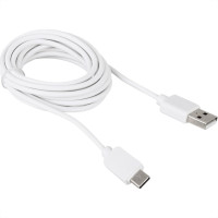 Dual Cabo Usb 3.1 Tipo C Branco  2Mt