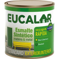 Eucatex Esmalte Sintetico Eucalar 1/4 Azul Franca