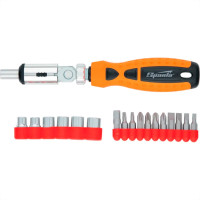 Mundo Das Ferramentas Jg Bits Sparta C/Catraca C/18Pcs