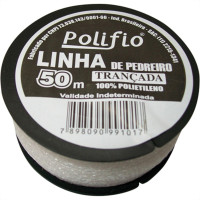 Unifio Linha P/Ped.Polifio Trancada C/ 50M - Kit C/12 Pc