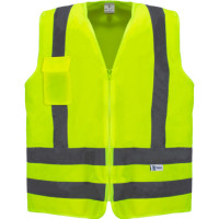 Kalipso Colete  Amarelo 1 Bolso.Xg