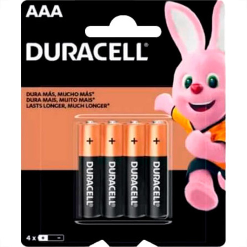 Duracell Pilha  Alcalina Aaa C/04