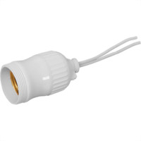 Ilumi Soquete C/Rabicho  Bco-1612 - Kit C/10 Pc