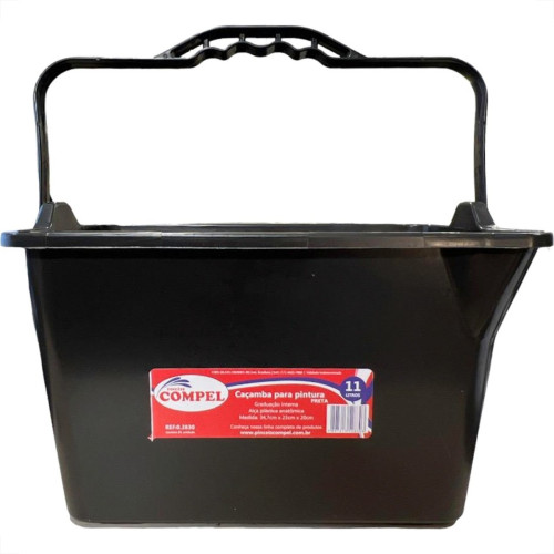 Compel Cacamba P/Tinta  Preta 11 Lt