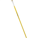 Compel Pincel  Chato Cerda Branca 02 - Kit C/6 Pc