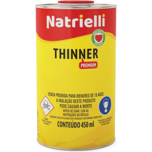 Natrielli Thinner  8100 450 Ml - Kit C/12 La