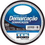 Tek Fita Demarcao Solo  48Mmx15M-Preta