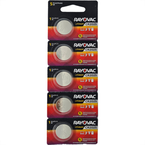 Rayovac Pilha Bateria El. Cr2025 5Un