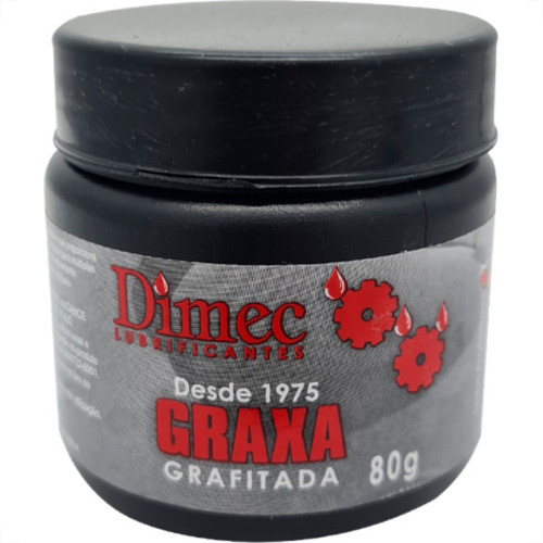 Dimec Graxa Grafitada  80G - Kit C/12 Un