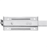 Fecho Chato Para Cadeado Silvana 700 - 4'' Pesado - Kit C/6 Pecas