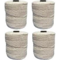 Barbante De Algodao 4/4 - 4 X82M - Pacote Com 4 Rolos
