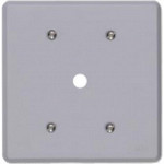 Placa Conjunto Ilumi Cinza 4X4 - 1 Furo
