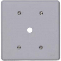 Placa Conjunto Ilumi Cinza 4X4 - 1 Furo