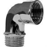 Joelho Latao Cromado Metais Rei Macho/Femea 1/2''