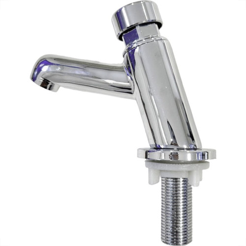 Torneira Automatica Lavatorio Metal Mesa Bognar Cromada 3551