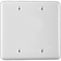Placa Conjunto Ilumi Stylus Branco 4X4 - Cega - 244A