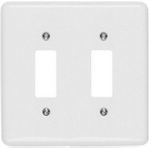 Placa Conjunto Ilumi Stylus Branco 4X4 - 2 Interruptores 250-G